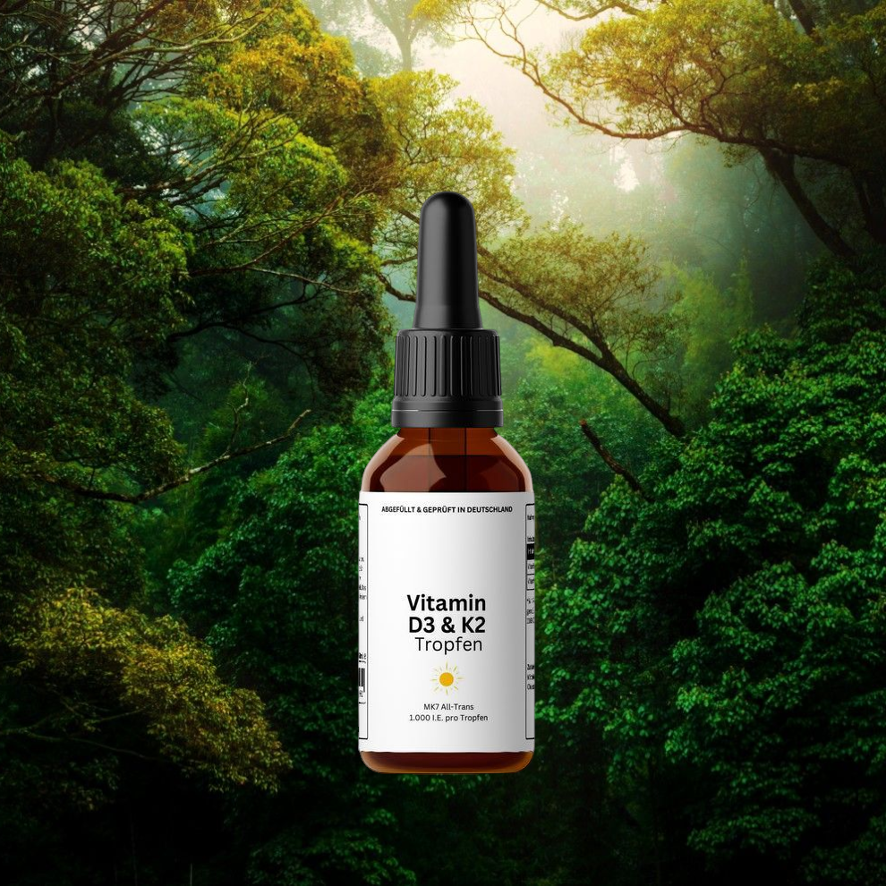 Vitamin D3 + K2 - 1.700 Tropfen (1.000 I.E.)