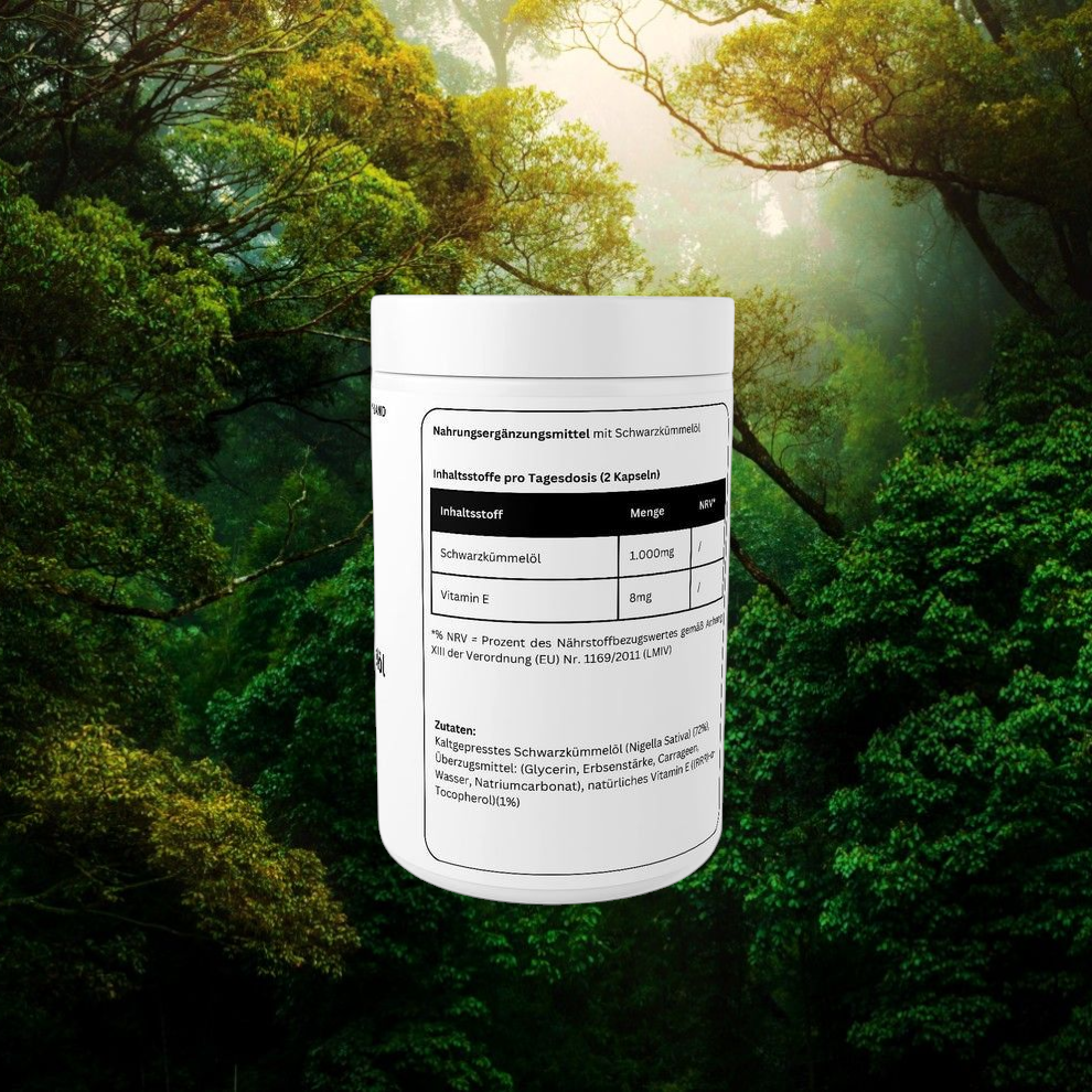 Ägyptisches Schwarzkümmelöl - 240 vegane Softgels