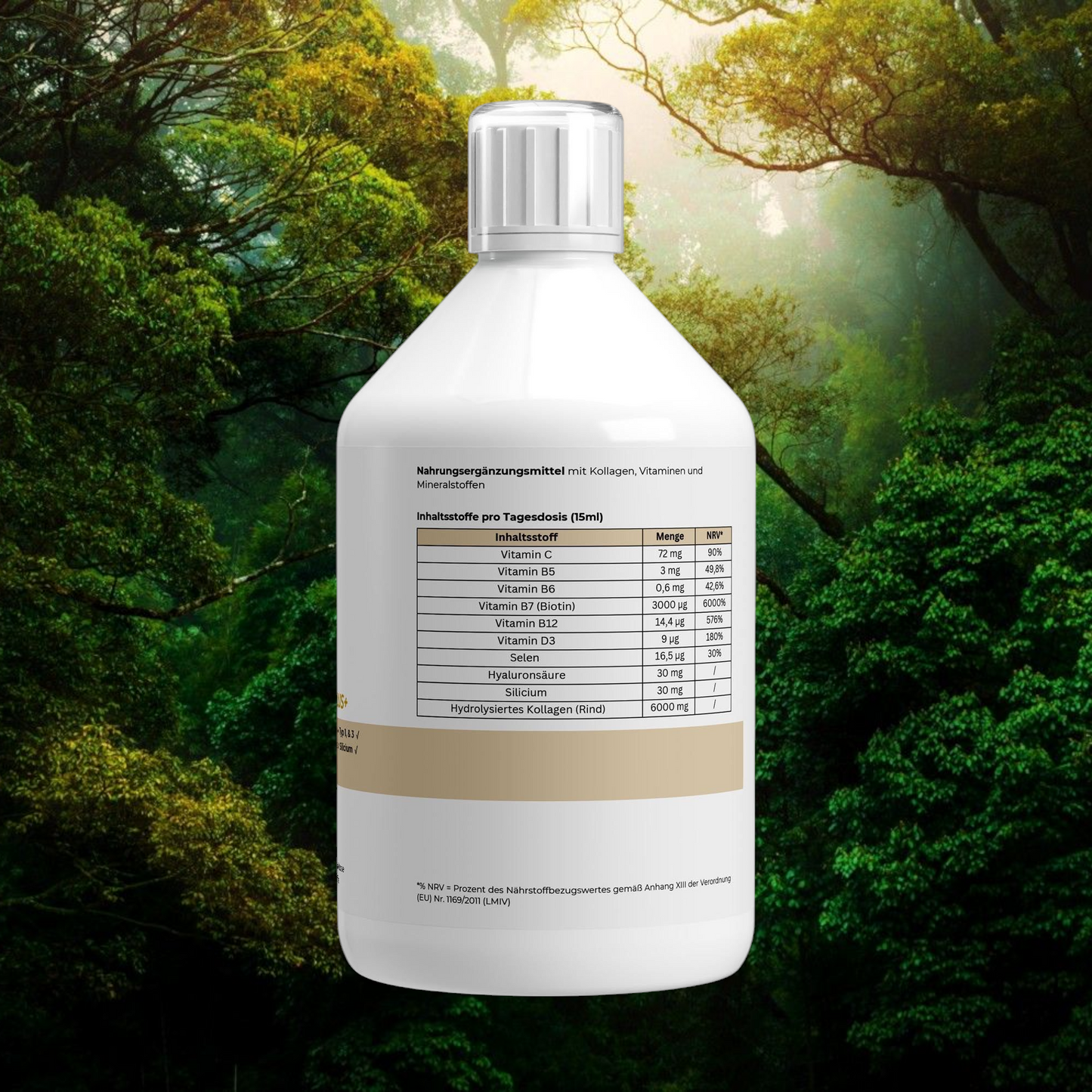 Kollagen Vital PLUS+ Shots - Waldbeere - 500ml