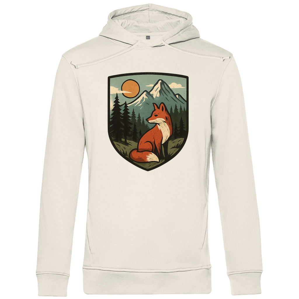 Herren Premium Bio Hoodie Fox