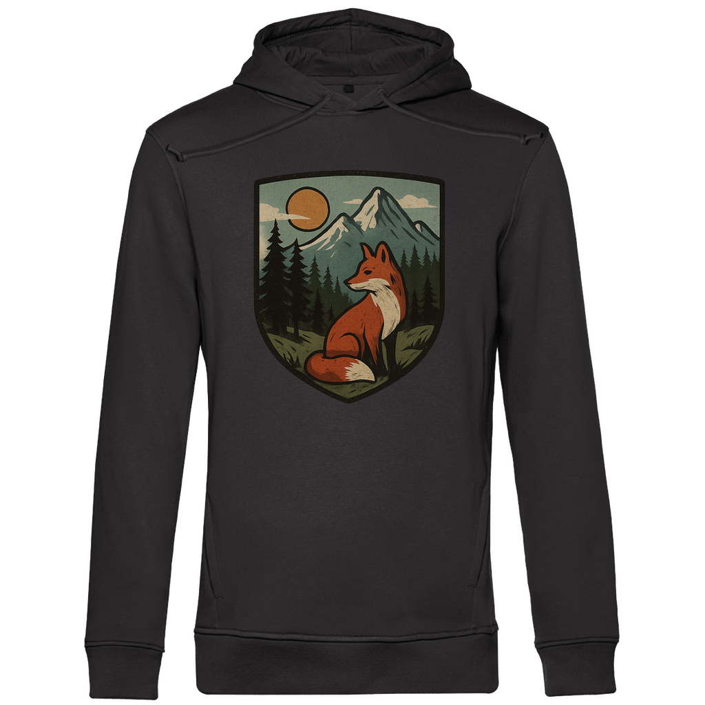 Herren Premium Bio Hoodie Fox