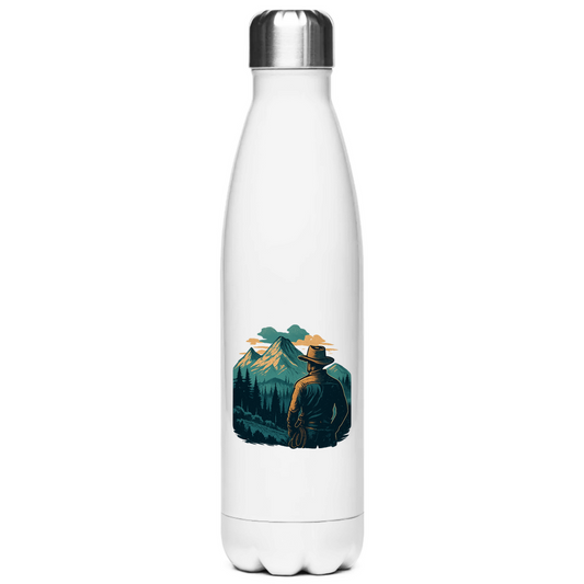 Edelstahl-Thermoflasche Cowboy