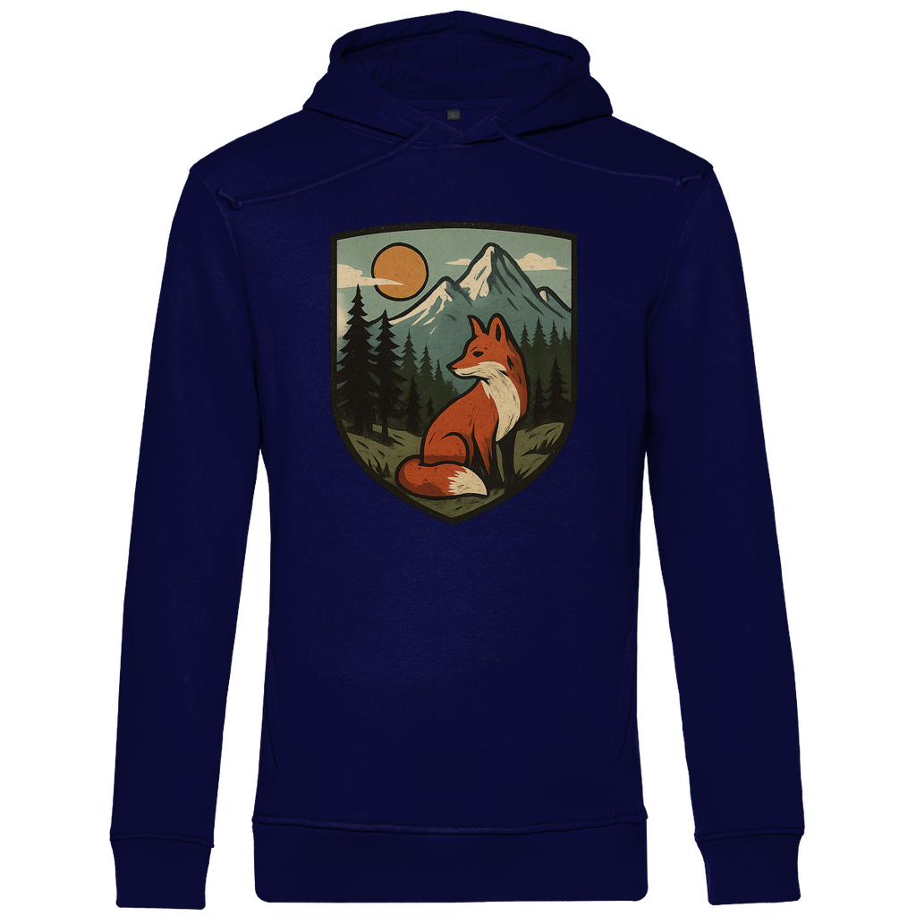 Herren Premium Bio Hoodie Fox