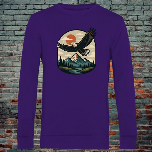 Sweatshirt Herren Premium 100% Bio Eagle