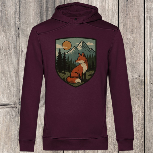 Herren Premium Bio Hoodie Fox